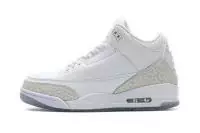 air jordan 3 mid meilleurs prix 136064-111 pure white